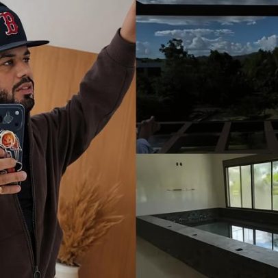 Zé Felipe muda de mansão de 27 milhões para casa com academia de vidro e piscina no quarto