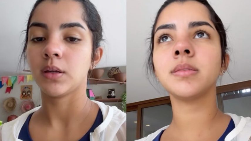 Ary Mirelle expõe pochete após perder 14 kg e fala sobre diástase