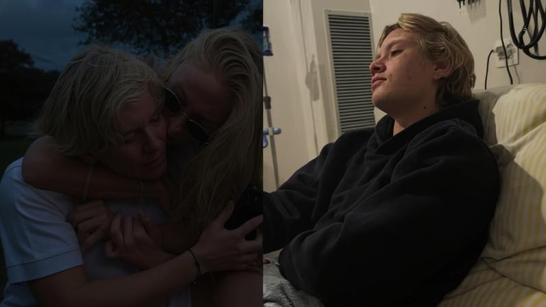 Adriane Galisteu termina Dia das Mães no hospital com filho: 'Parece que fraturou' — Foto: Reprodução/Instagram