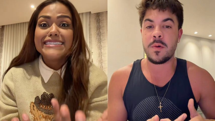 Camila Loures e Álvaro discutem após piada sobre corpo em podcast