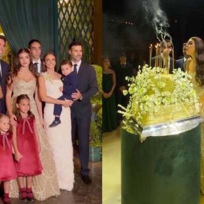 Filha de Kaká completa 15 anos com vestido de princesa e show de Luan Santana