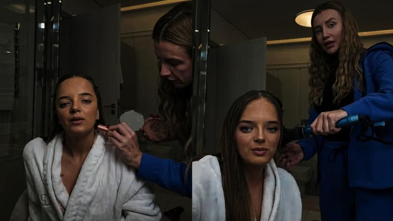 Rafa Justus mostra preparação para 'prom' com ajuda de Ana Paula Siebert — Foto: Reprodução/ Tiktok