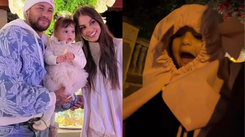 Amanda Kimberlly mostra fase de Helena, filha com Neymar — Foto: Reprodução/ Instagram
