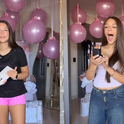 Bezerros a iPhone: presentes de 15 anos da neta de Leonardo