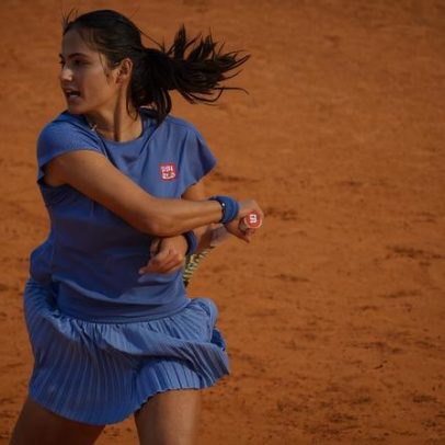 Raducanu sabia que seria difícil, mas queria jogar Roland Garros