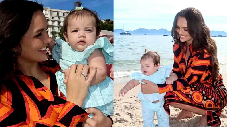 Rafa Kalimann com a filha, Zuza — Foto: Eusébio Mendonça