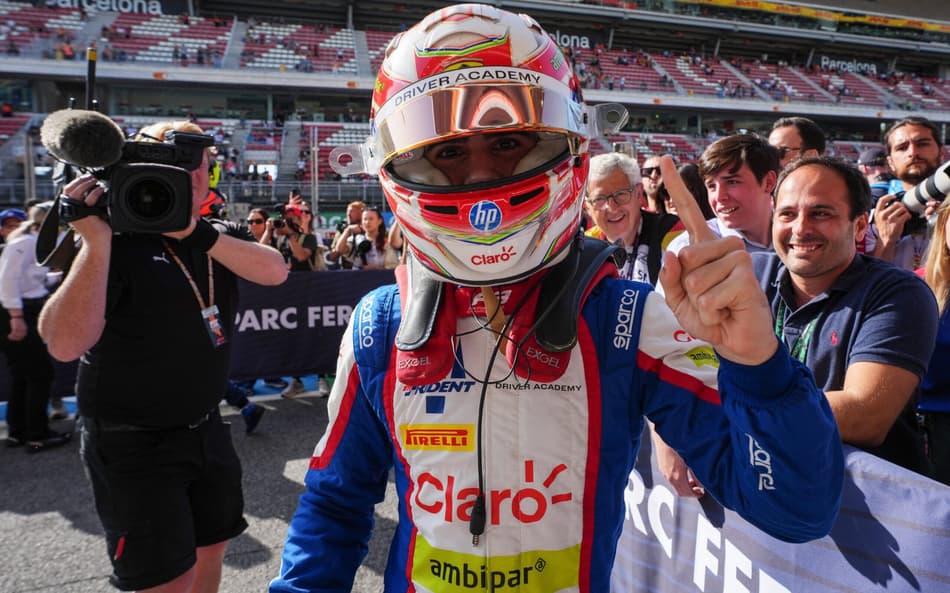 Rafael Câmara vence GP da Espanha de F3; Brasileiro é líder do campeonato (Foto: Reprodução / FIA Formula 3)