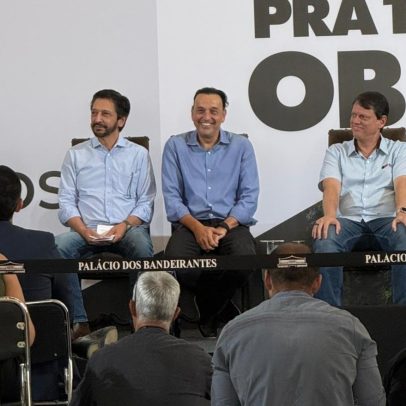 Tarcísio confirma Ramuth como vice em sua chapa