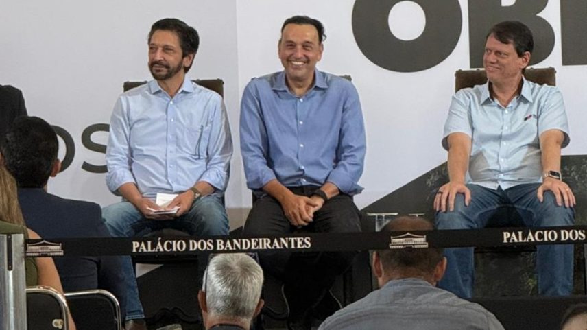 Tarcísio confirma Ramuth como vice em sua chapa