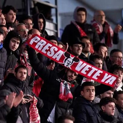 Rayo Vallecano conquista primeira taça europeia em meio a atritos com torcida