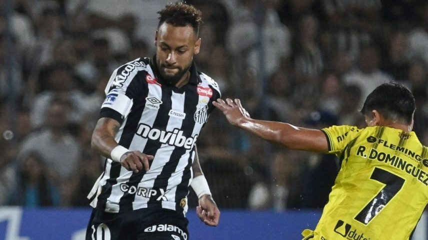 Recoleta 1 x 1 Santos: gol e erro de Neymar