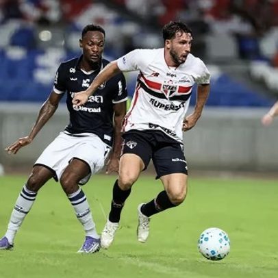 São Paulo sofre gol no fim, perde para Remo e segue sem vencer no Brasileirão