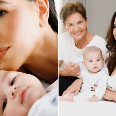 Mariana Rios se declara à mãe e ao filho na véspera do Dia das Mães