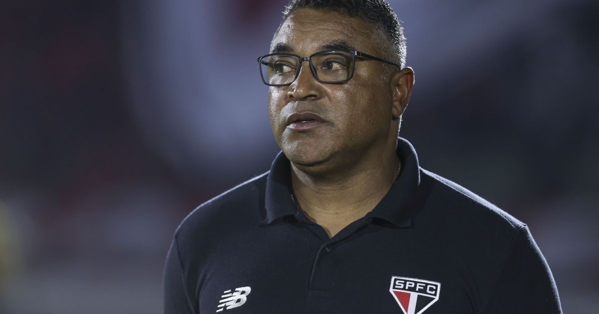 Roger Machado, técnico do São Paulo