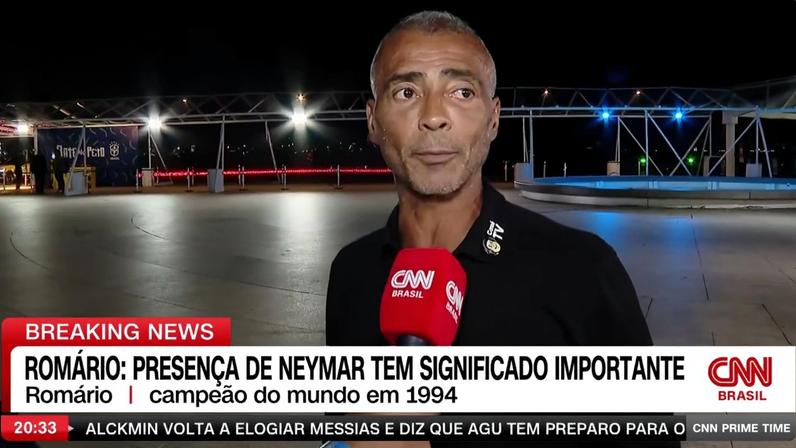Romário diz que convocação de Neymar tem significado importante