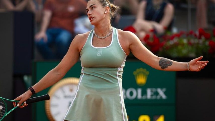 Sabalenka tem lesão em Roma e preocupa para Roland Garros