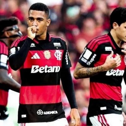 Flamengo vence o Coritiba após expulsão no Brasileirão