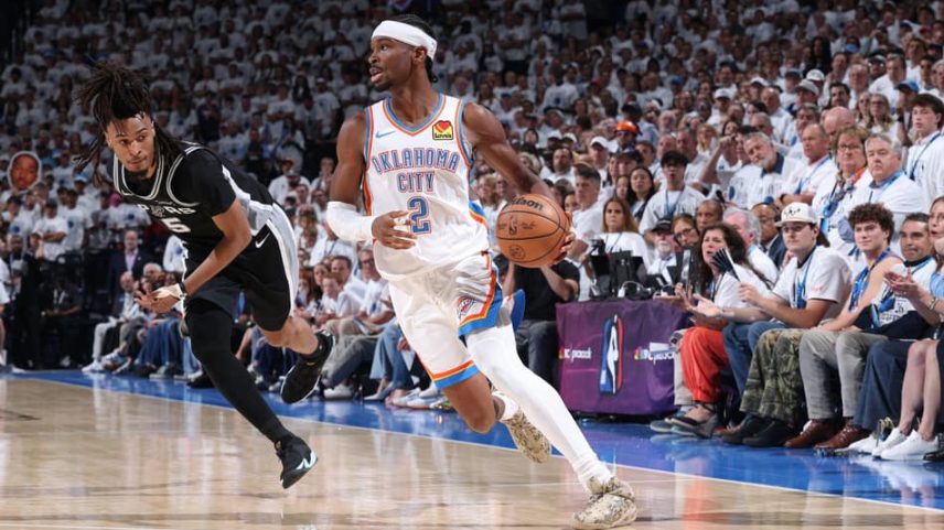 Série entre Oklahoma City Thunder e San Antonio Spurs nas finais do Oeste da NBA está empatada em 3 a 3 (Foto: Joe Murphy/NBAE via Getty Images/AFP)