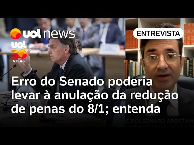 Vício na lei pode anular redução de penas de Bolsonaro