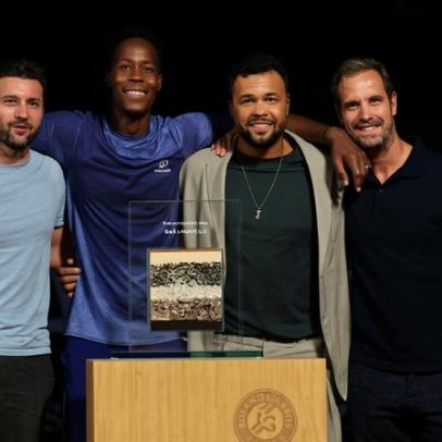 Homenagem a Monfils recebe mensagens de Big 3, Sinner, Alcaraz e ídolos