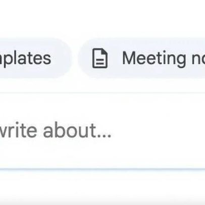 Usuários criticam nova barra Gemini no Google Docs