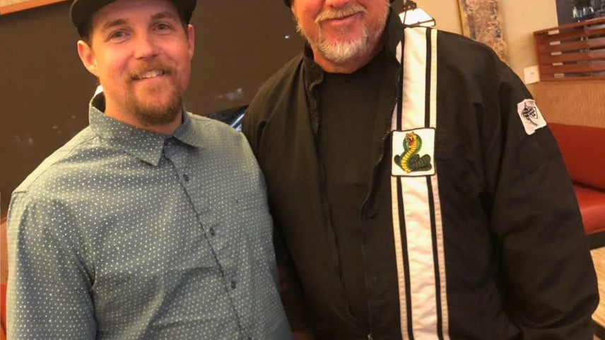 Brandon Sheets, seen above with his father in a social media post, marked what would have been his late father’s birthday on Wednesday.