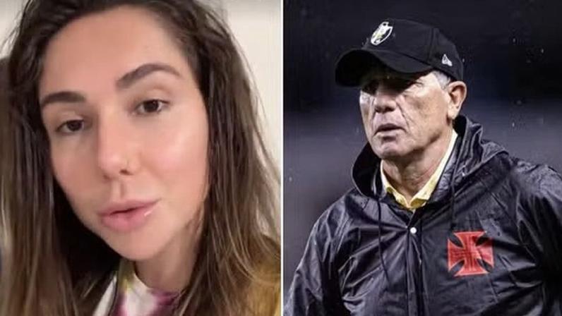 Carol Portaluppi é alvo de ataques após derrota do Vasco perto do aniversário