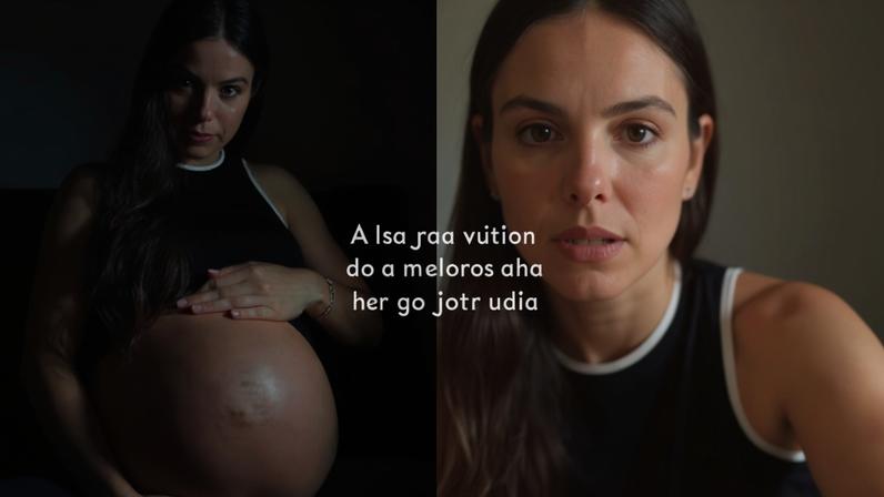 Sthefany Brito brinca ao mostrar tamanho da barriga na reta final da gravidez: 'Está enorme' — Foto: Reprodução/Instagram