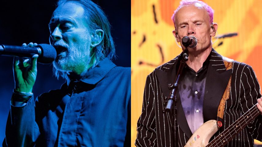 Thom Yorke e Flea tocam Marvin Gaye em show em Londres