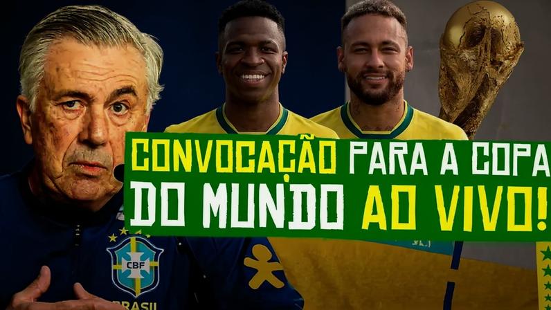 LanceTV transmite ao vivo a convocação final da seleção brasileira para a Copa