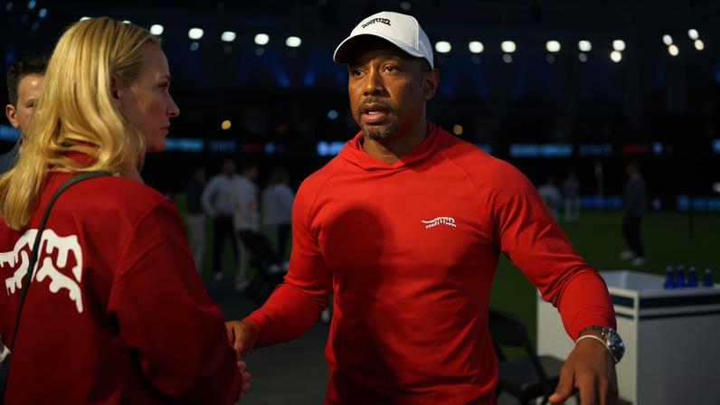 Tiger Woods returned to his rehab facility in Switzerland following his trip to the US, where he reunited with his girlfriend, Vanessa Trump, amid her breast cancer battle. (The couple are seen here at a golf tournament on March 17.)