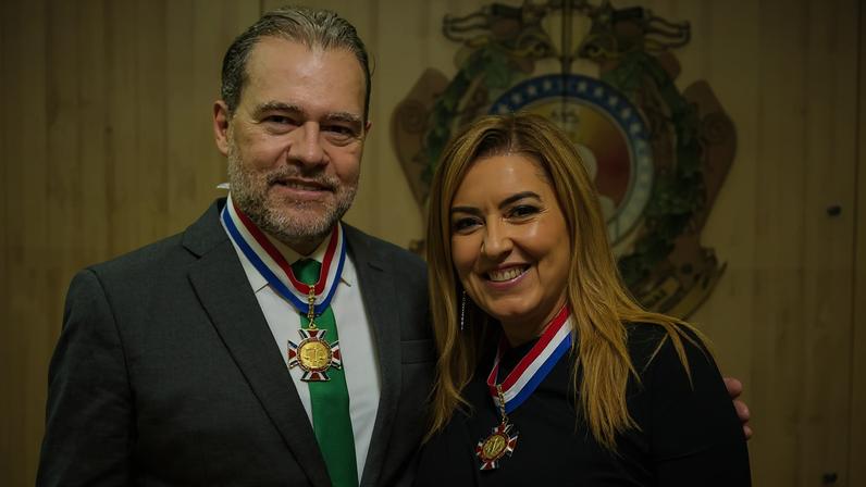 Ex-conselheira do CNJ e companheira de Toffoli, Renata Gil foi escolhida por Nunes Marques para chefiar nova diretoria do TSE. (Foto: Chico Batata /TJAM )