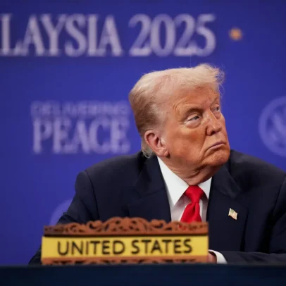 Acordos comerciais de Trump com o Sudeste Asiático ficam em suspensão