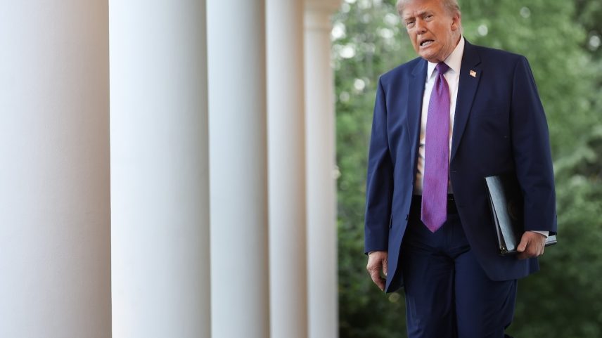 U.S. President Donald Trump at the White House in Washington on May 11.