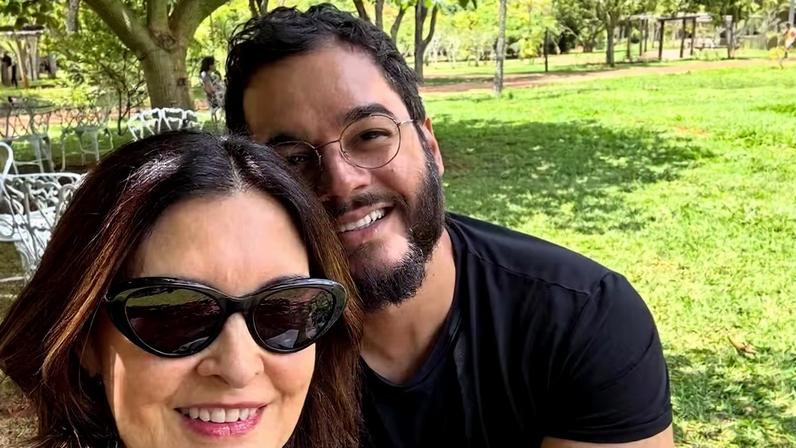 Fátima Bernardes e Túlio Gadelha — Foto: Reprodução | Instagram