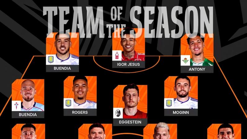 Antony e Igor Jesus entram na seleção da temporada da Liga Europa