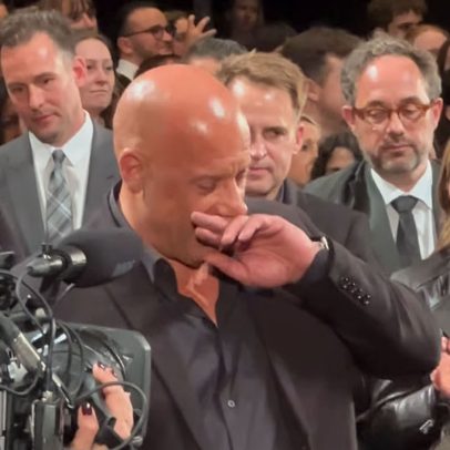 Vin Diesel chora por Paul Walker em Cannes e abraça Meadow