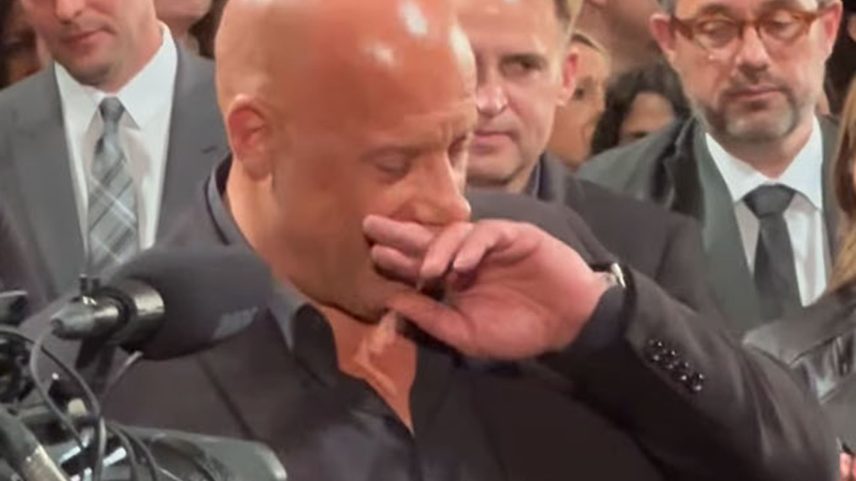 Vin Diesel crying over Paul Walker at the “Fast and Furious” screening at Cannes Film Festival 2026 on Wednesday.