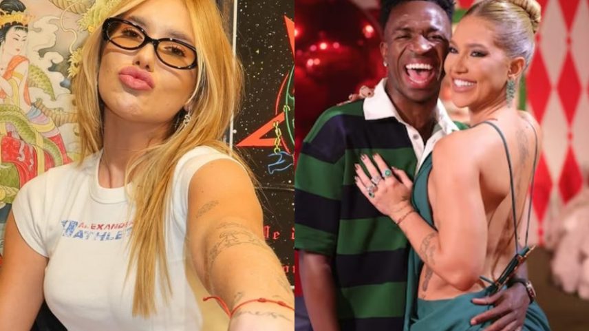 Virginia Fonseca fez tatuagem semanas antes do fim do relacionamento com Vini Jr.