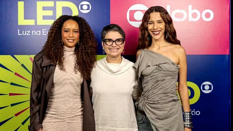 Taís Araújo e Marina Sena discutem tecnologia e desigualdade na educação