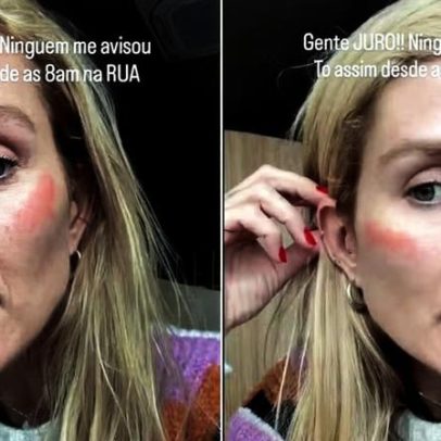 Gabriela Pugliesi revela esquecimento de blush ao viajar