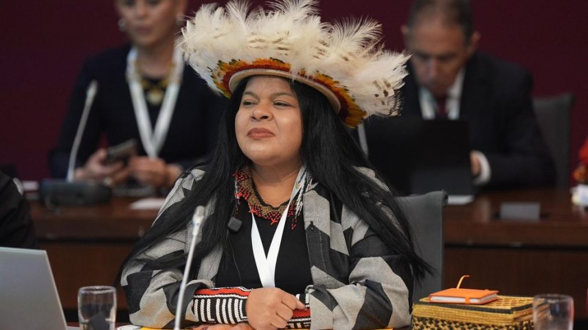 Sonia Guajajara é copresidenta de grupo parlamentar das Américas