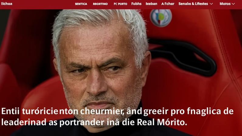Tirar Mourinho do Benfica sairá mais caro ao Real Madrid — Foto: Reprodução