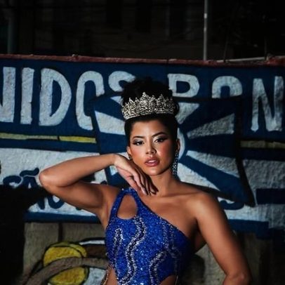 Unidos da Ponte anuncia advogada como rainha de bateria Grazi Xavier