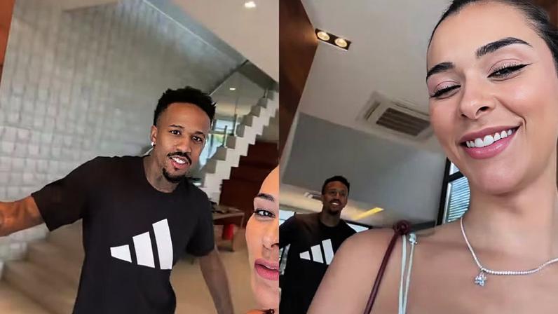 Tainá Militão e Éder Militão — Foto: Reprodução | Instagram