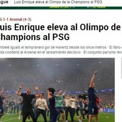 Imprensa europeia coloca Luis Enrique no Olimpo após terceiro título da Champions