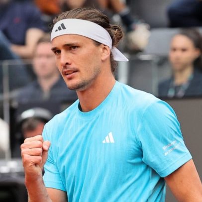 Zverev vence Blockx em Roma e avança às oitavas; Ruud também avança