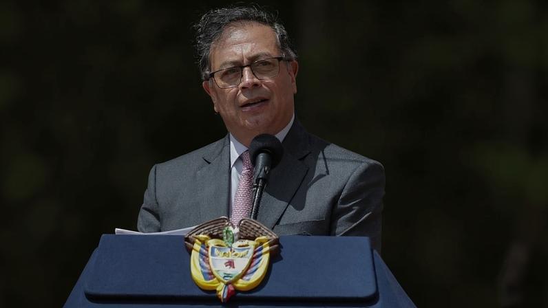 O presidente da Colômbia, Gustavo Petro. Foto: Juan Pablo Pino/AFP