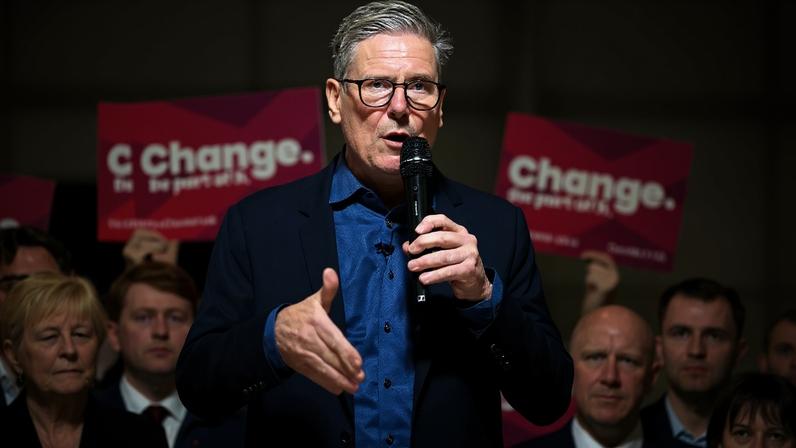 Keir Starmer, líder do Partido Trabalhista britânico. Foto: ANDY BUCHANAN / AFP