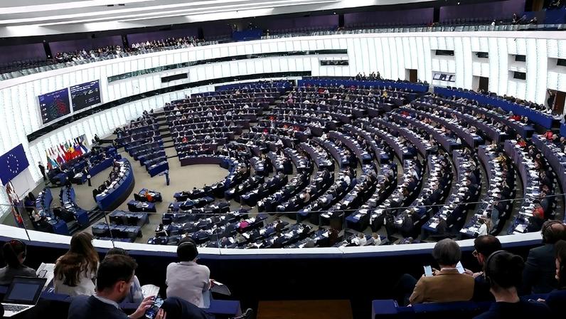 O Parlamento Europeu. Foto: FREDERICK FLORIN / AFP